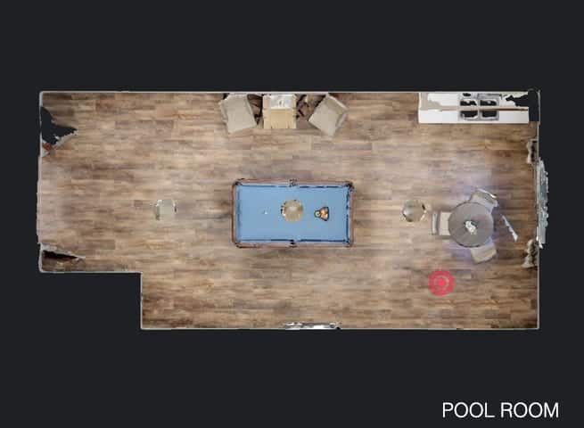 Pool Room Floor Plan